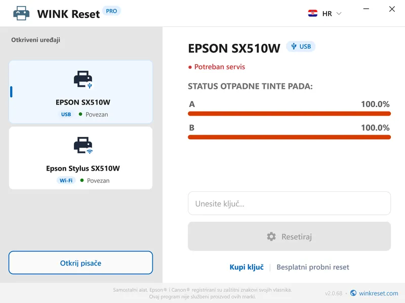 besplatno preuzmi program za resetiranje epson pisaca