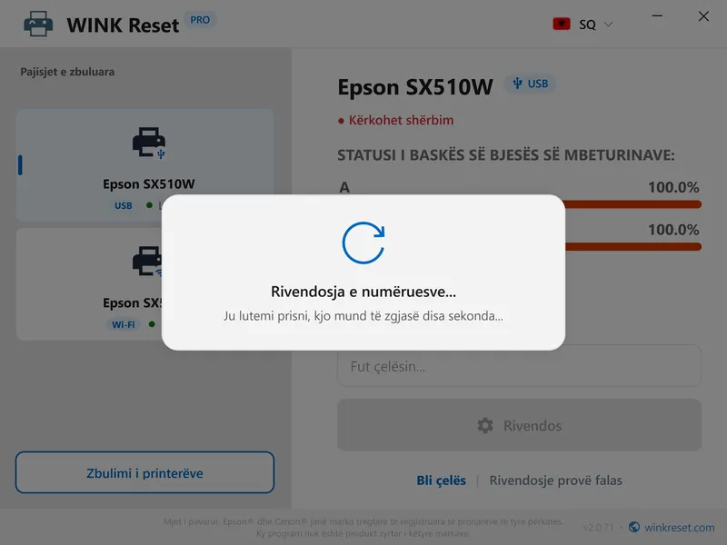 rregullo dritat e kuqe vezulluese epson wic reset sq