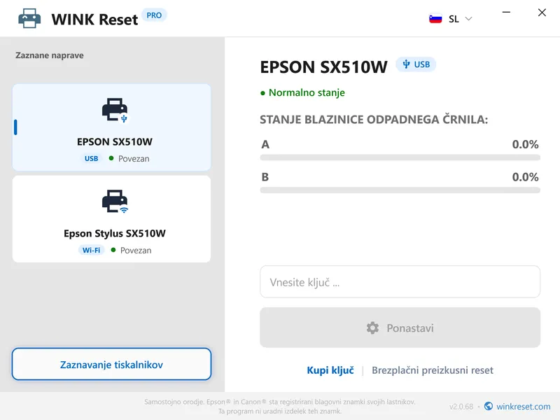 stevci epson uspesno ponastavljeni na nic