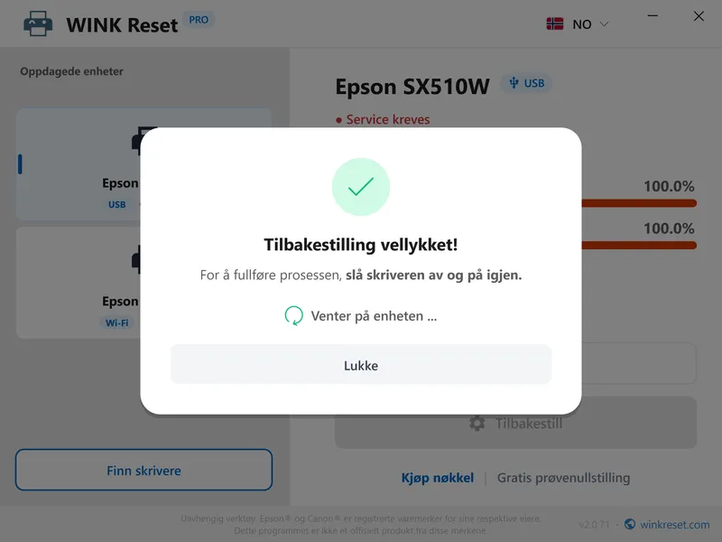 wink reset blekkpute wic suksess start pa nytt no